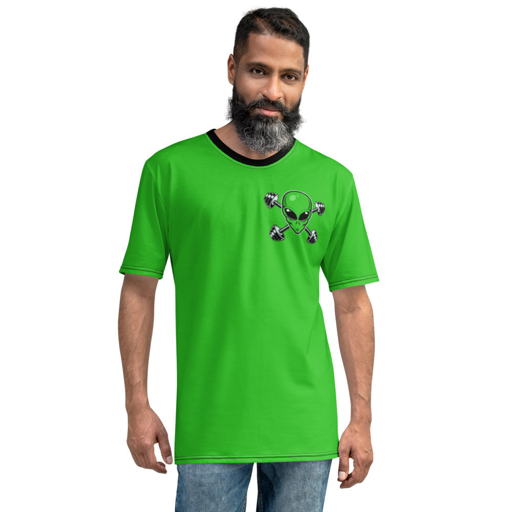 Men's Green Alien Gym t-shirt