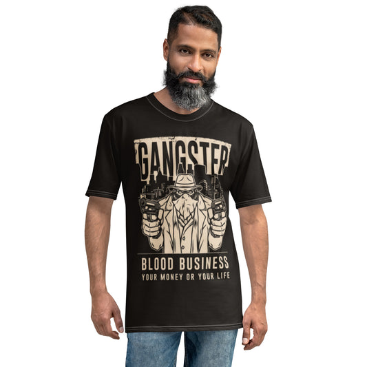 Men's Gangster Blood Business t-shirt