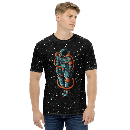 Men's Astronaut Wearing Streetwear Astronaut Status t-shirt