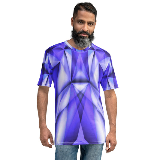 Men's Blue Abstract t-shirt