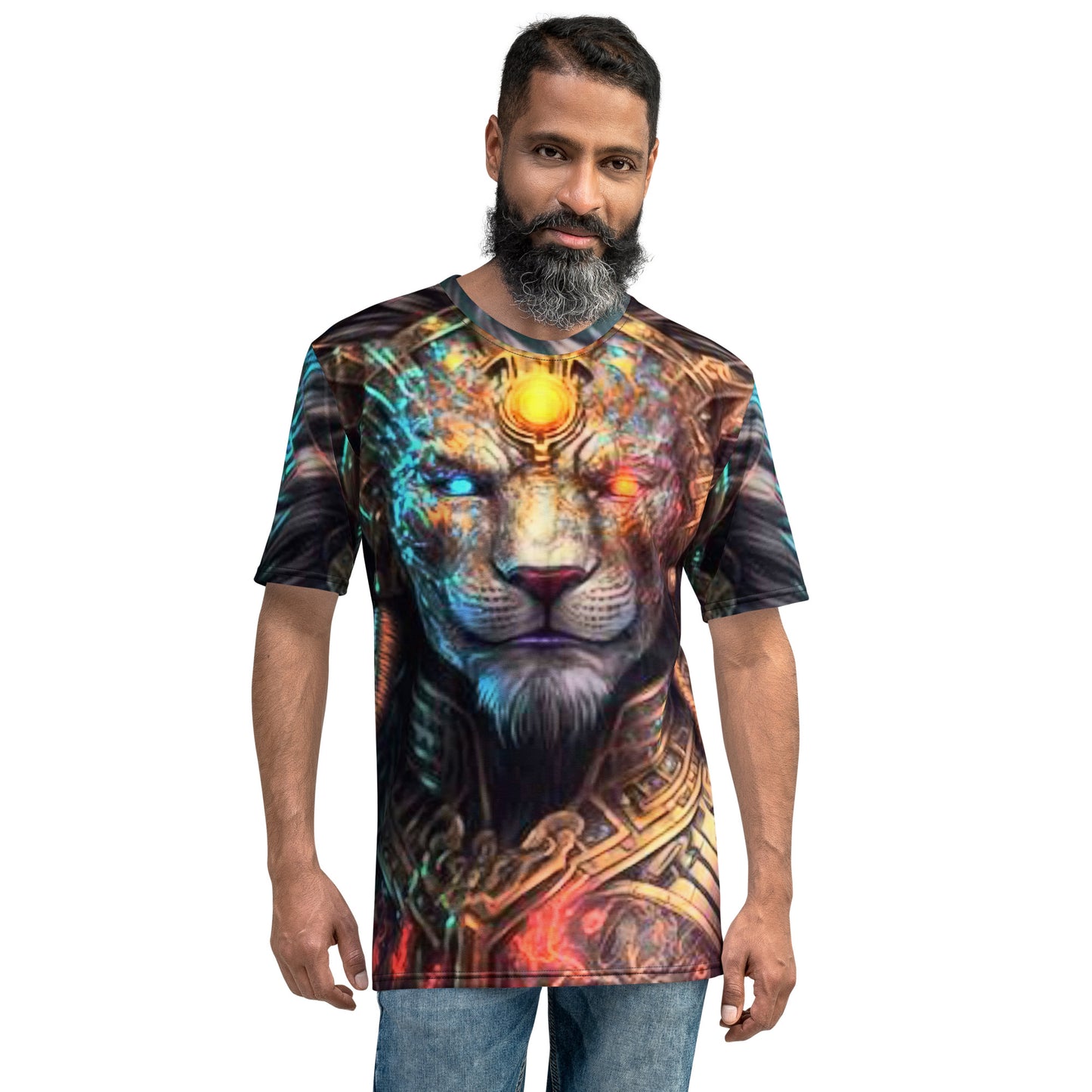 Cyborg Lion Men's t-shirt