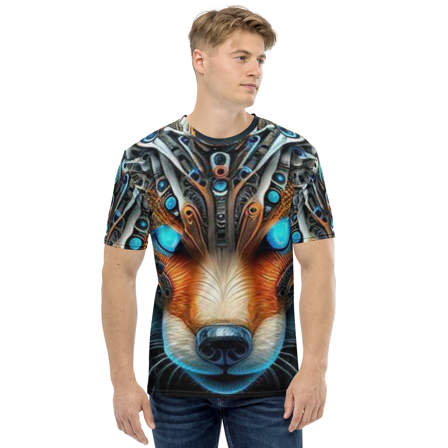 Cyborg Fox Men's t-shirt