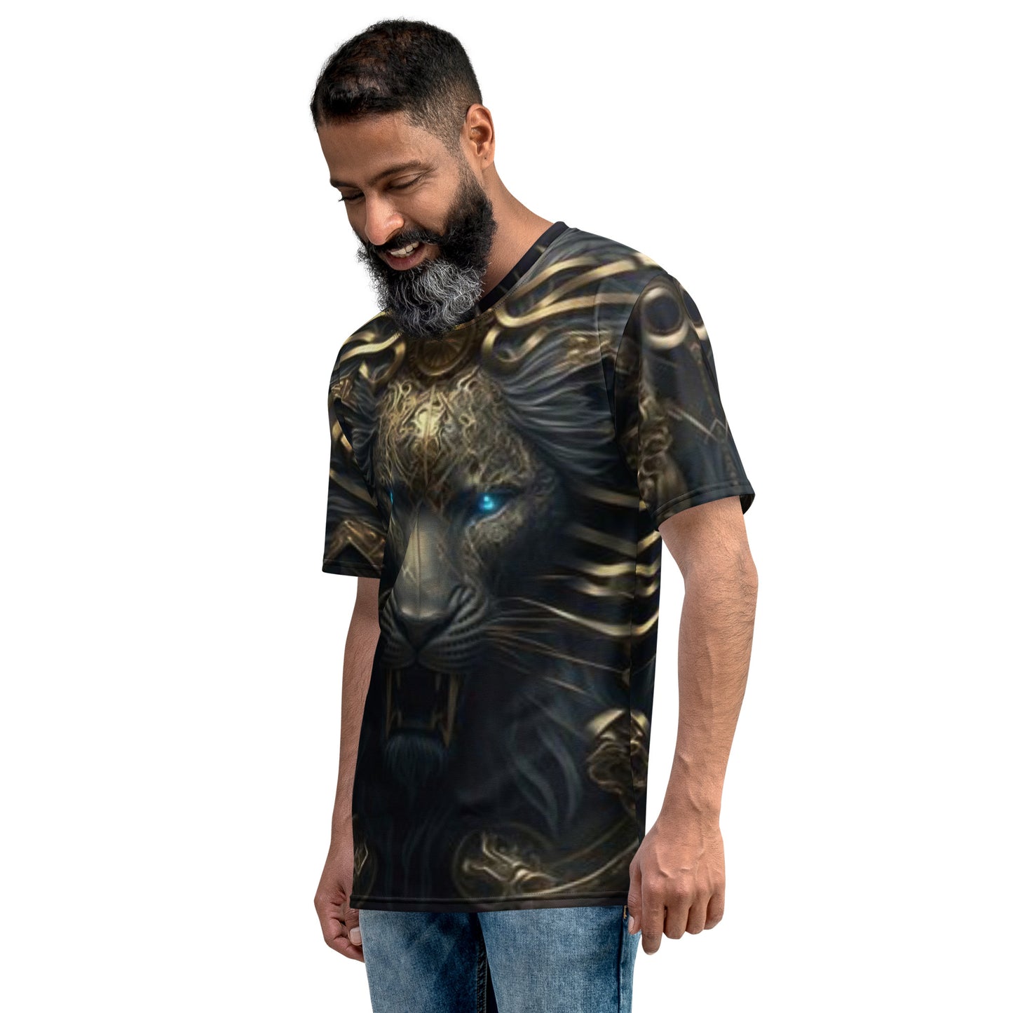 Cyborg Lion Men's t-shirt