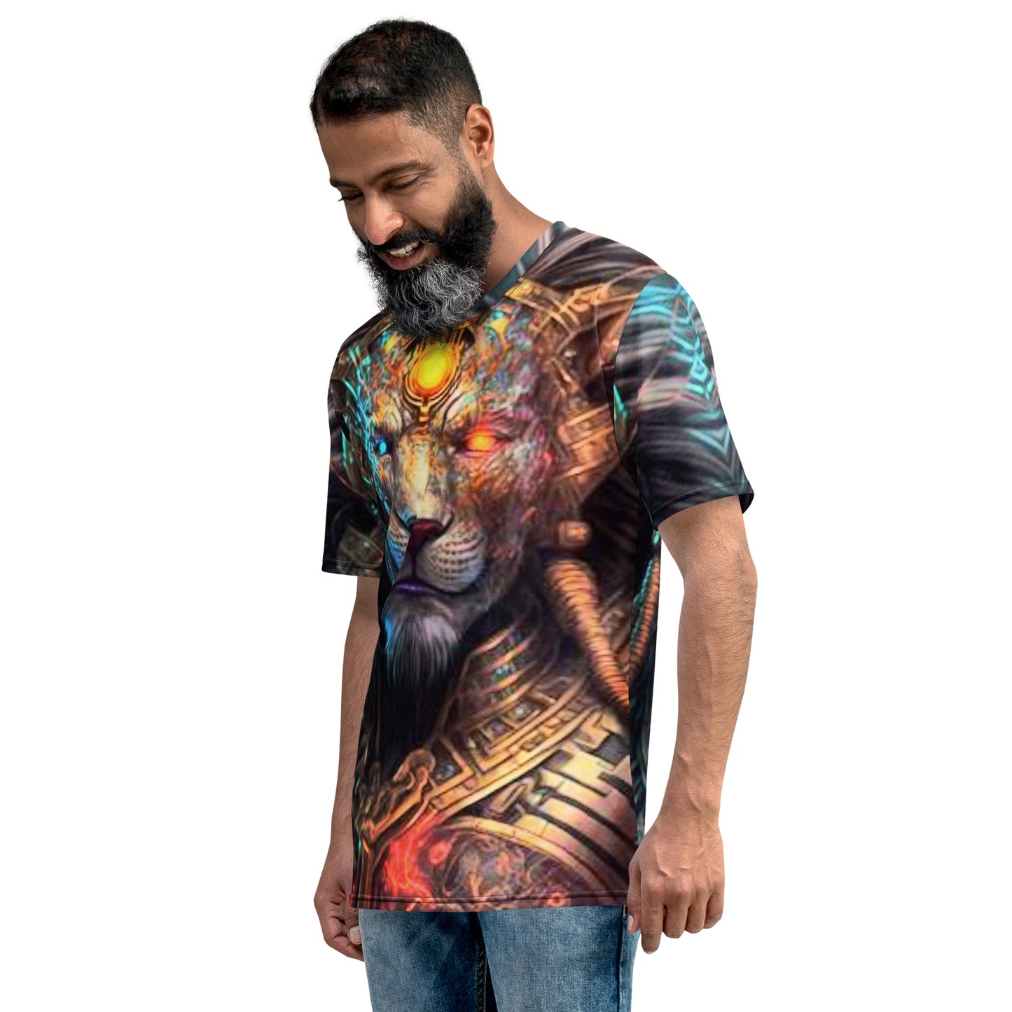 Cyborg Lion Men's t-shirt