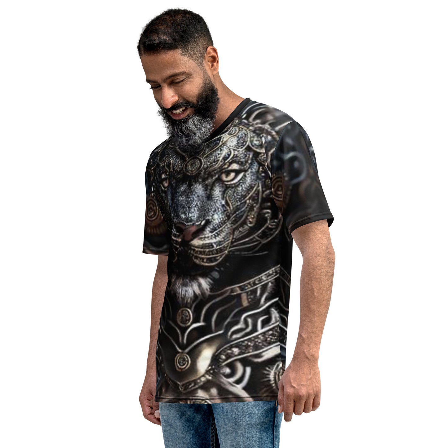 Cyborg Lion Men's t-shirt