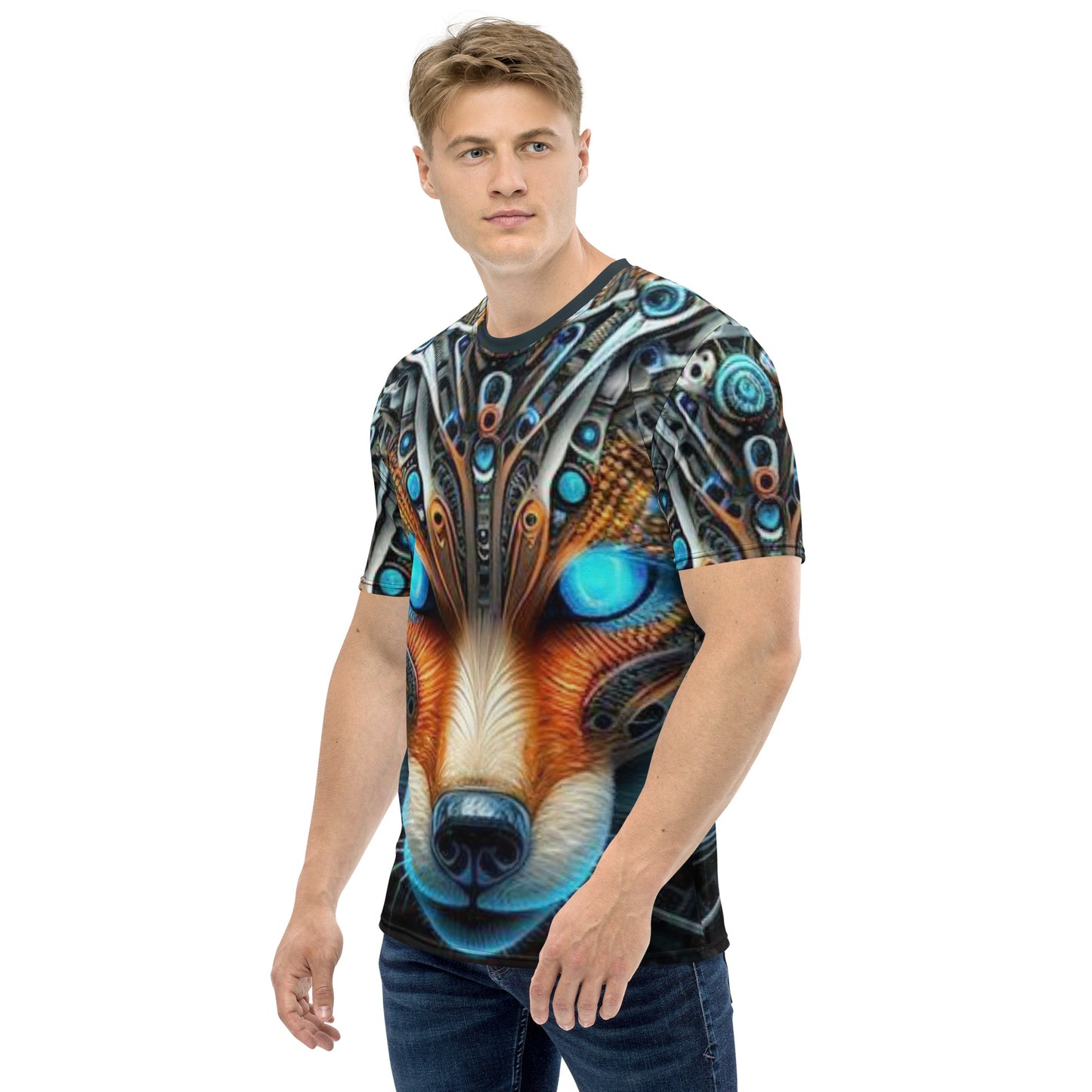 Cyborg Fox Men's t-shirt