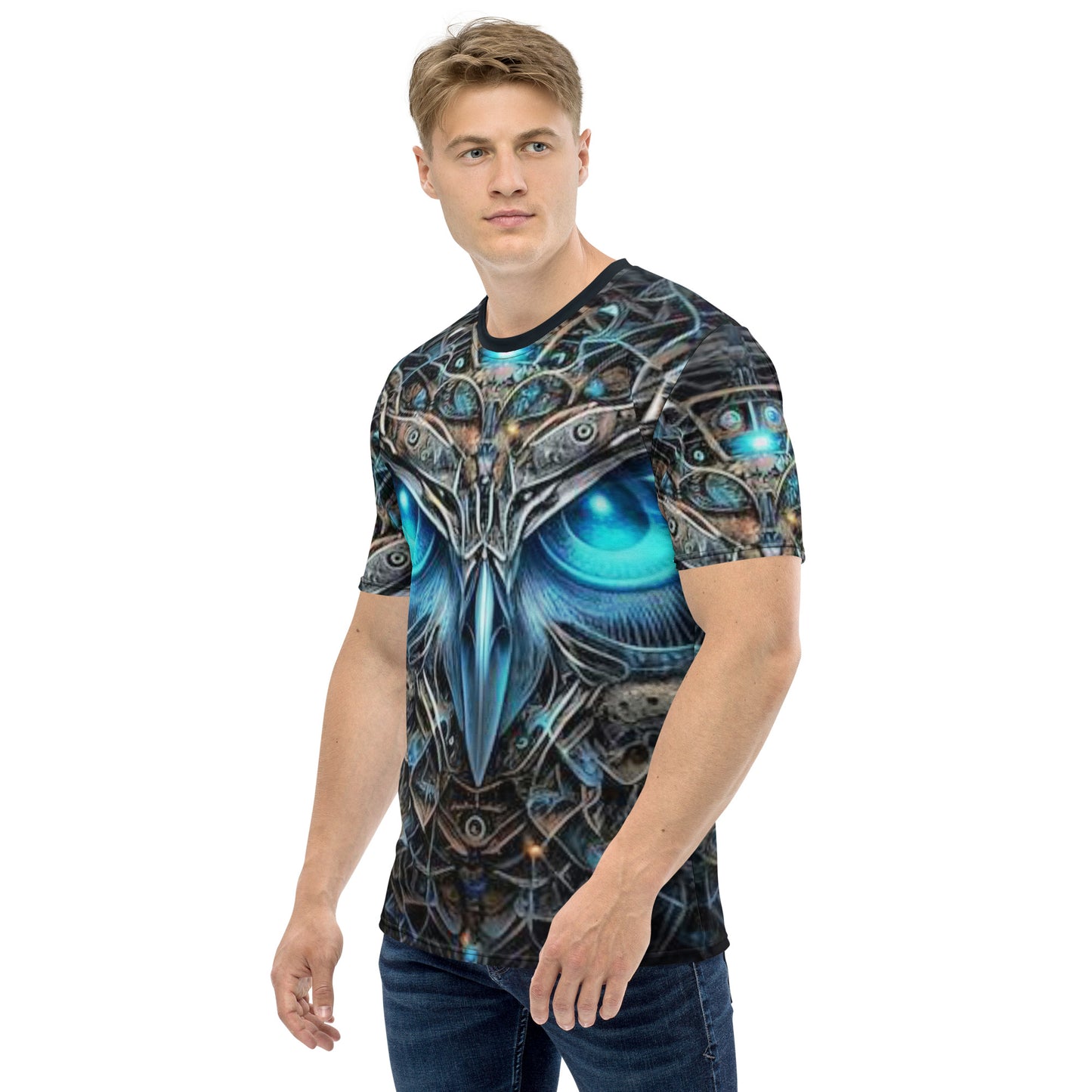 Cyborg Owl Men's t-shirt