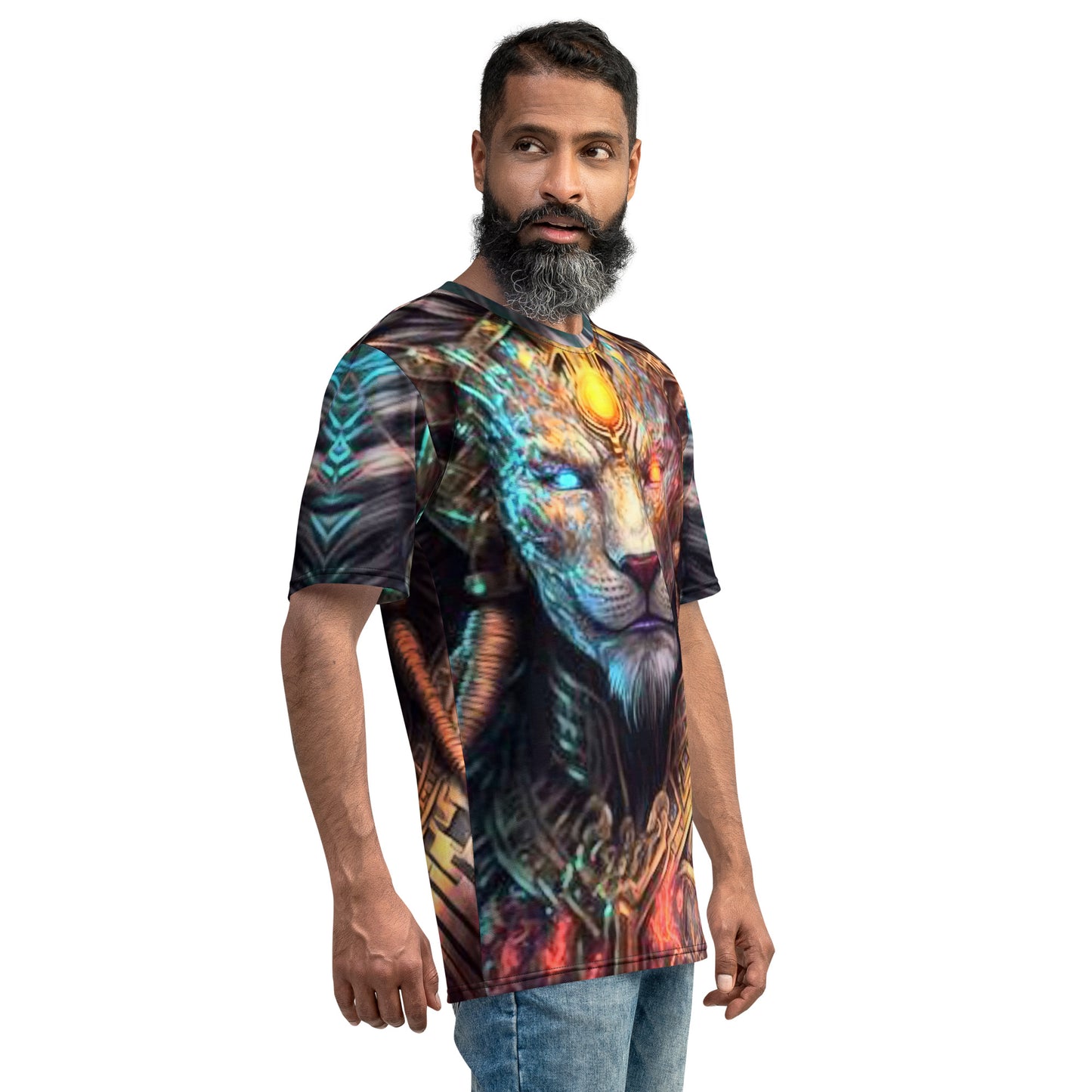 Cyborg Lion Men's t-shirt