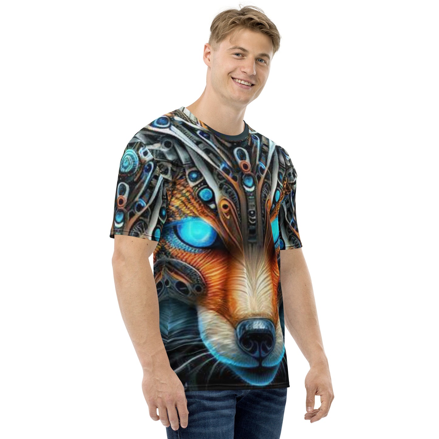 Cyborg Fox Men's t-shirt