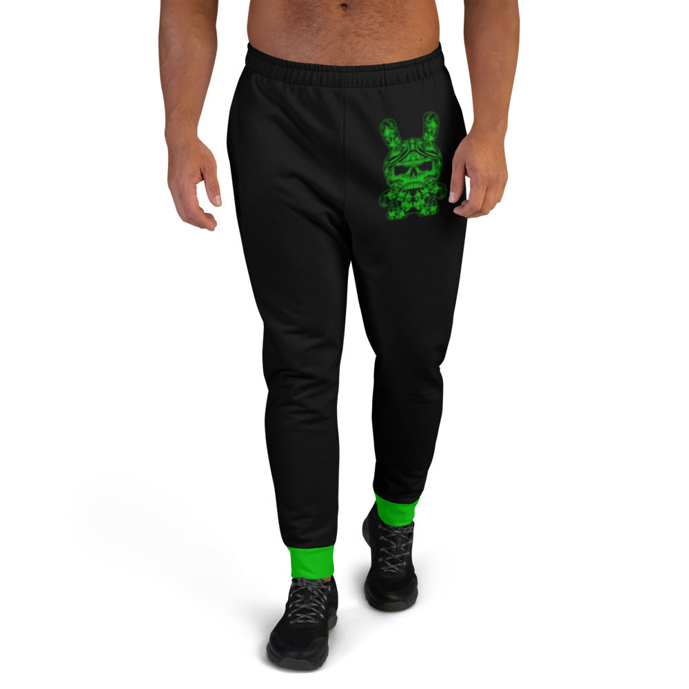 Men's Black & Green B RABB Joggers