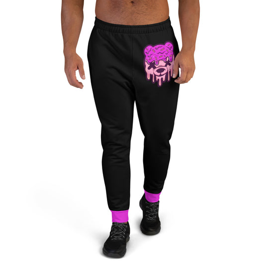 Pink & Purple Ice Cream Teddy Men's Joggers