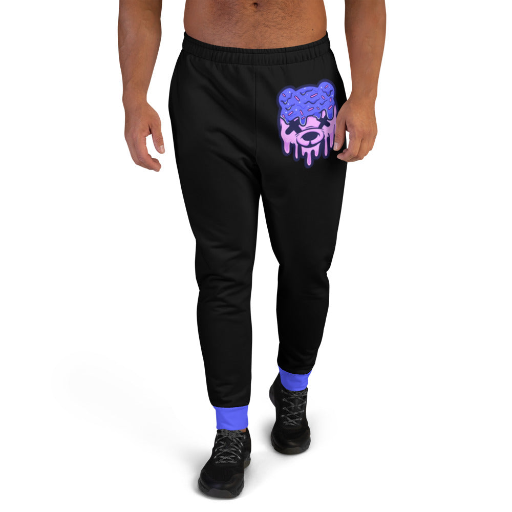 Purple & Blue Ice Cream Teddy Men's Joggers