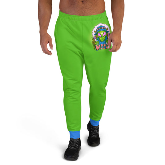 Alien Stoners Only Green & Blue Men's Joggers