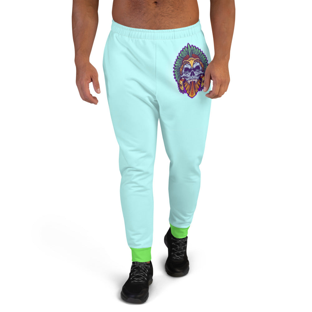 Aztec Indian Death Skull Men's Joggers