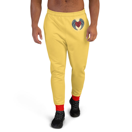 Yellow Angel Roses Men's Joggers