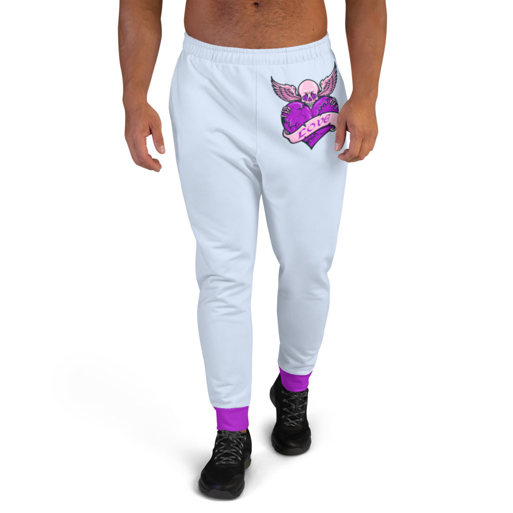 Love Heart & Skull Men's Joggers