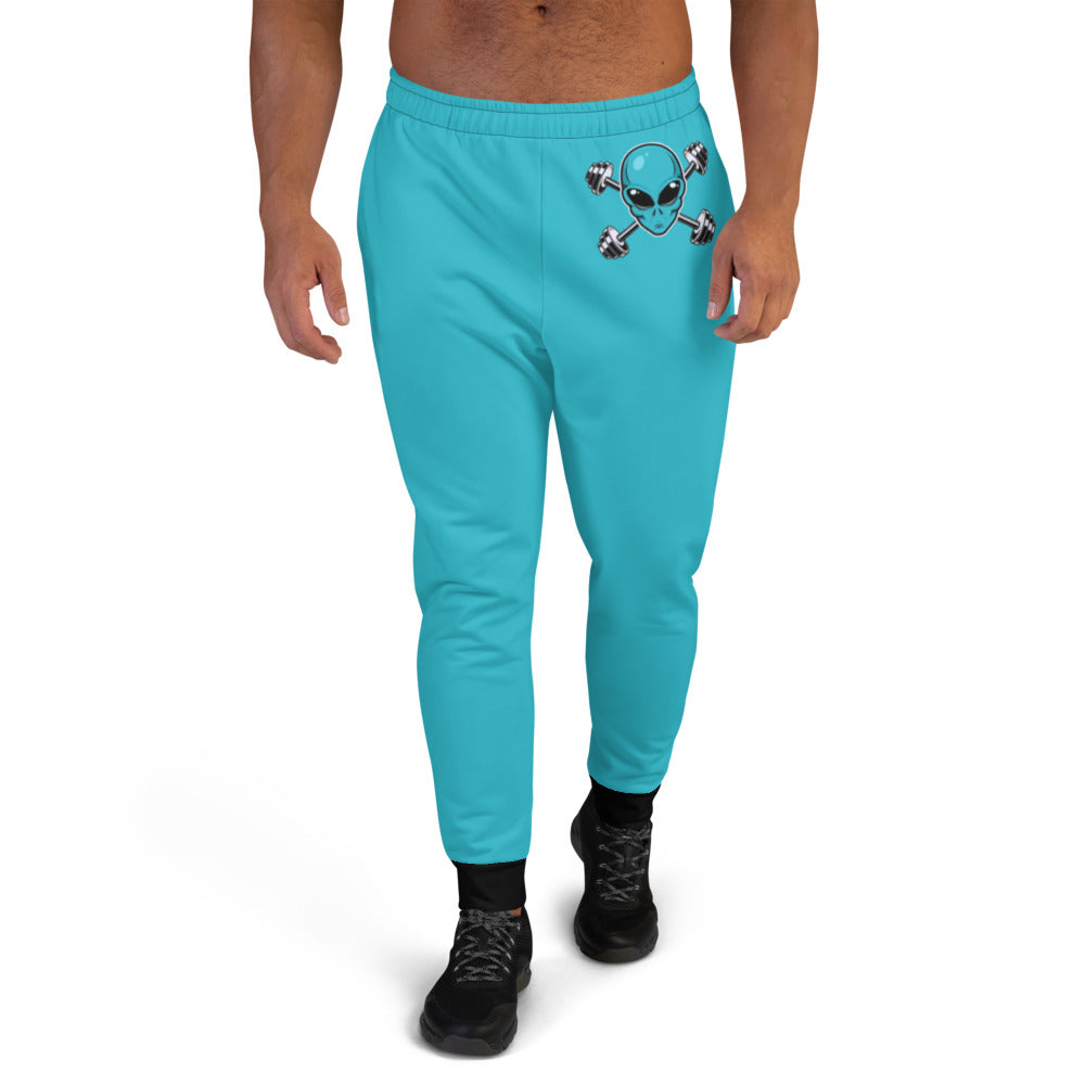 Men's Light Blue Alien Gym Joggers