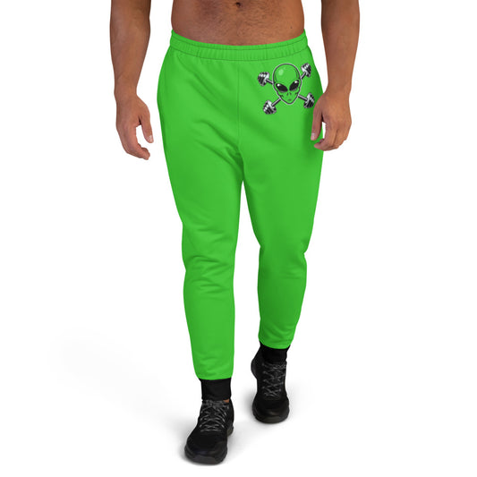 Men's Green Alien Gym Joggers