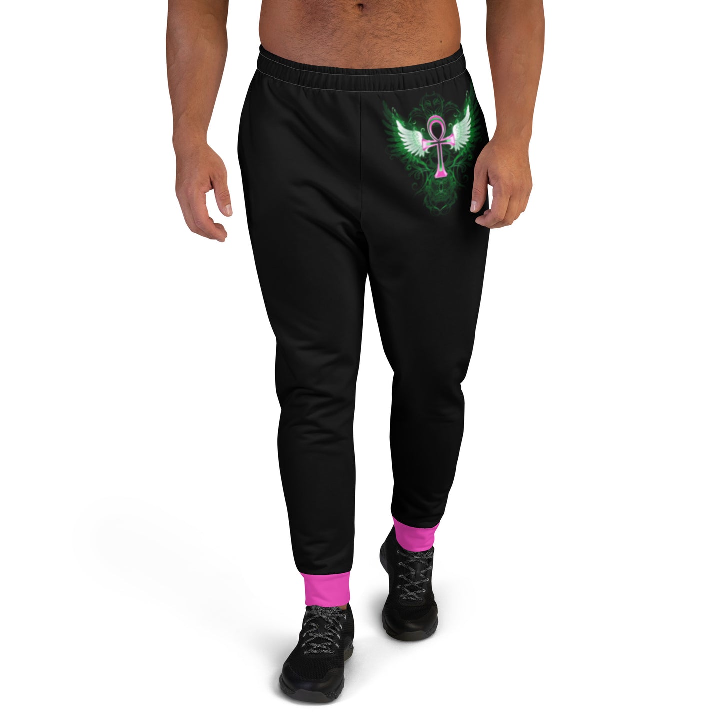 Pink Ankh Men's Joggers