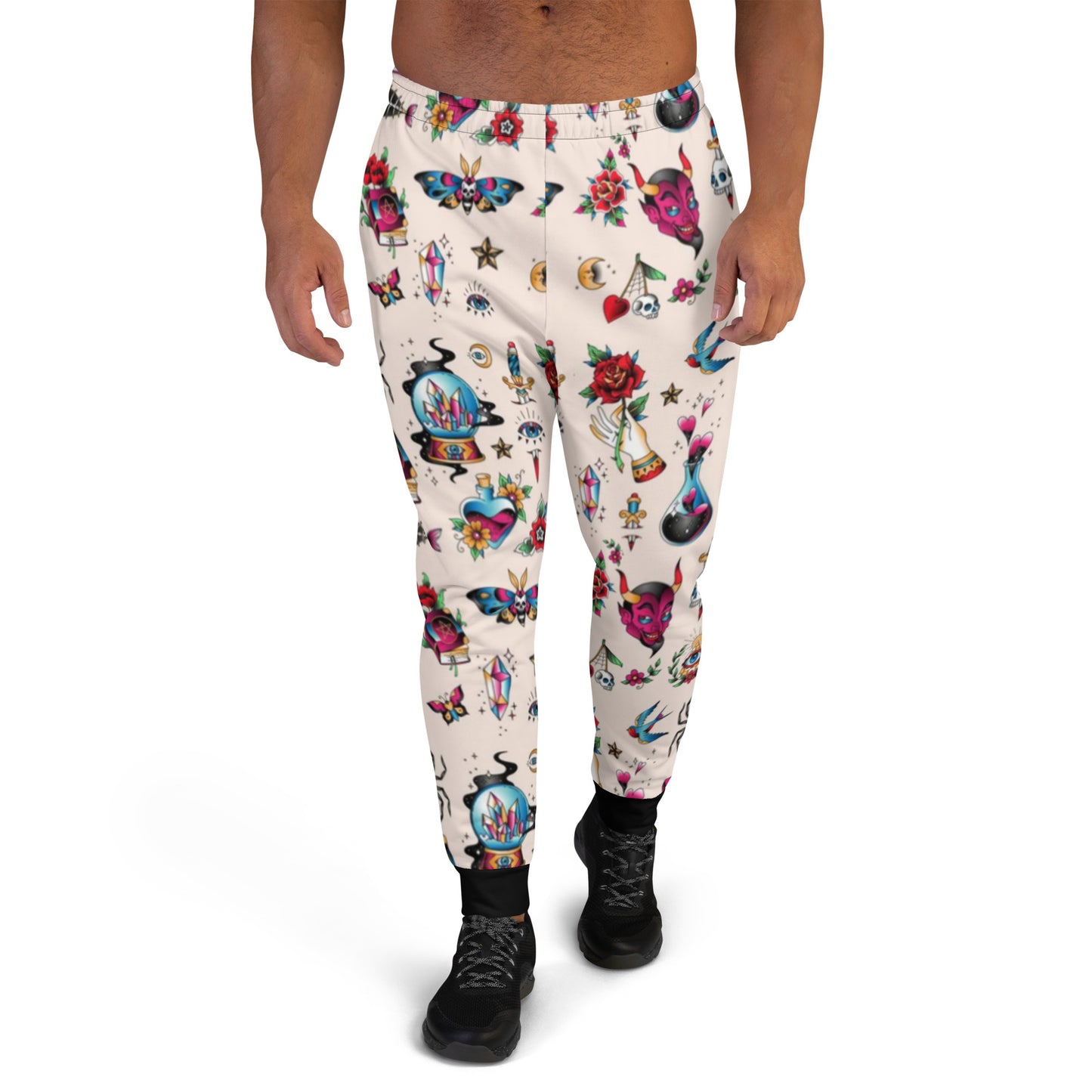 Tattoo Style Men's Joggers