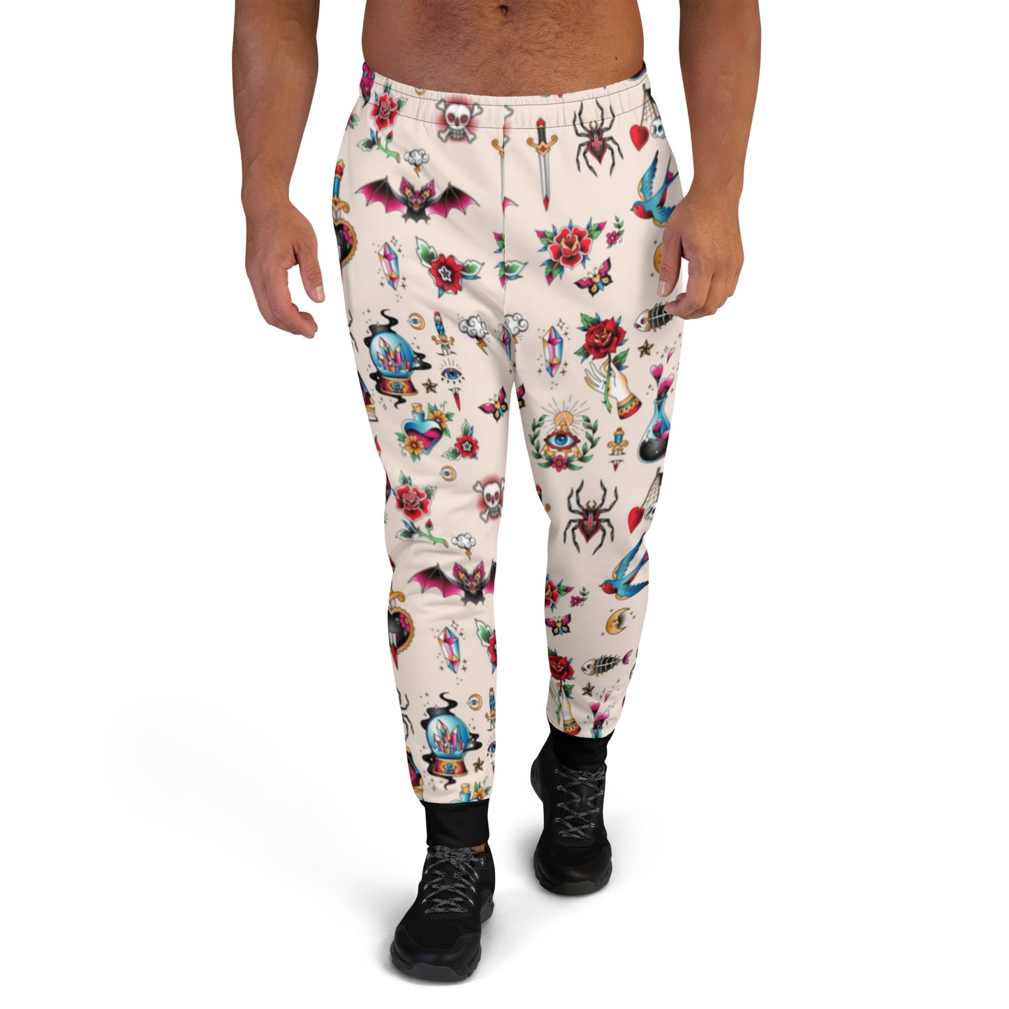 Tattoo Style Men's Joggers