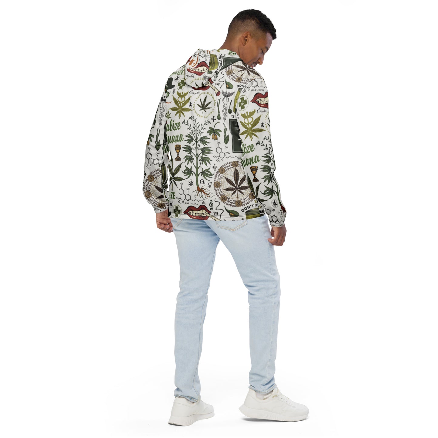 Legalize Marijuana Men’s windbreaker