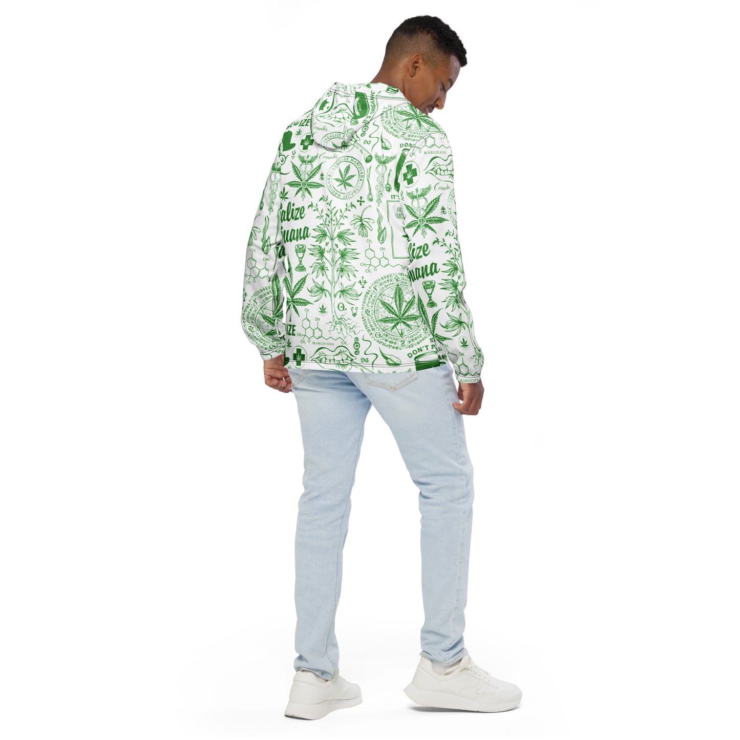 Legalize Marijuana Men’s windbreaker