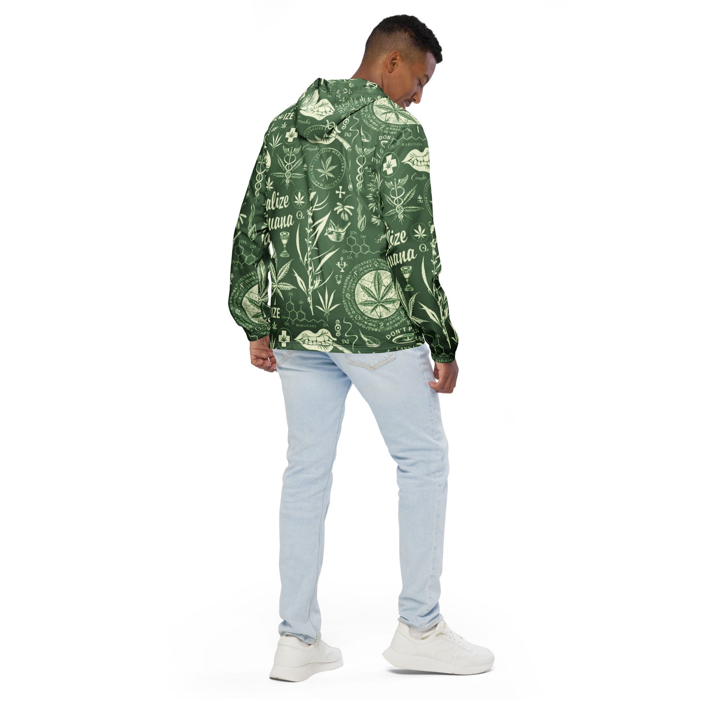 Legalize Marijuana Men’s windbreaker