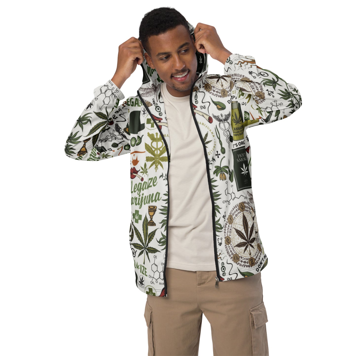 Legalize Marijuana Men’s windbreaker