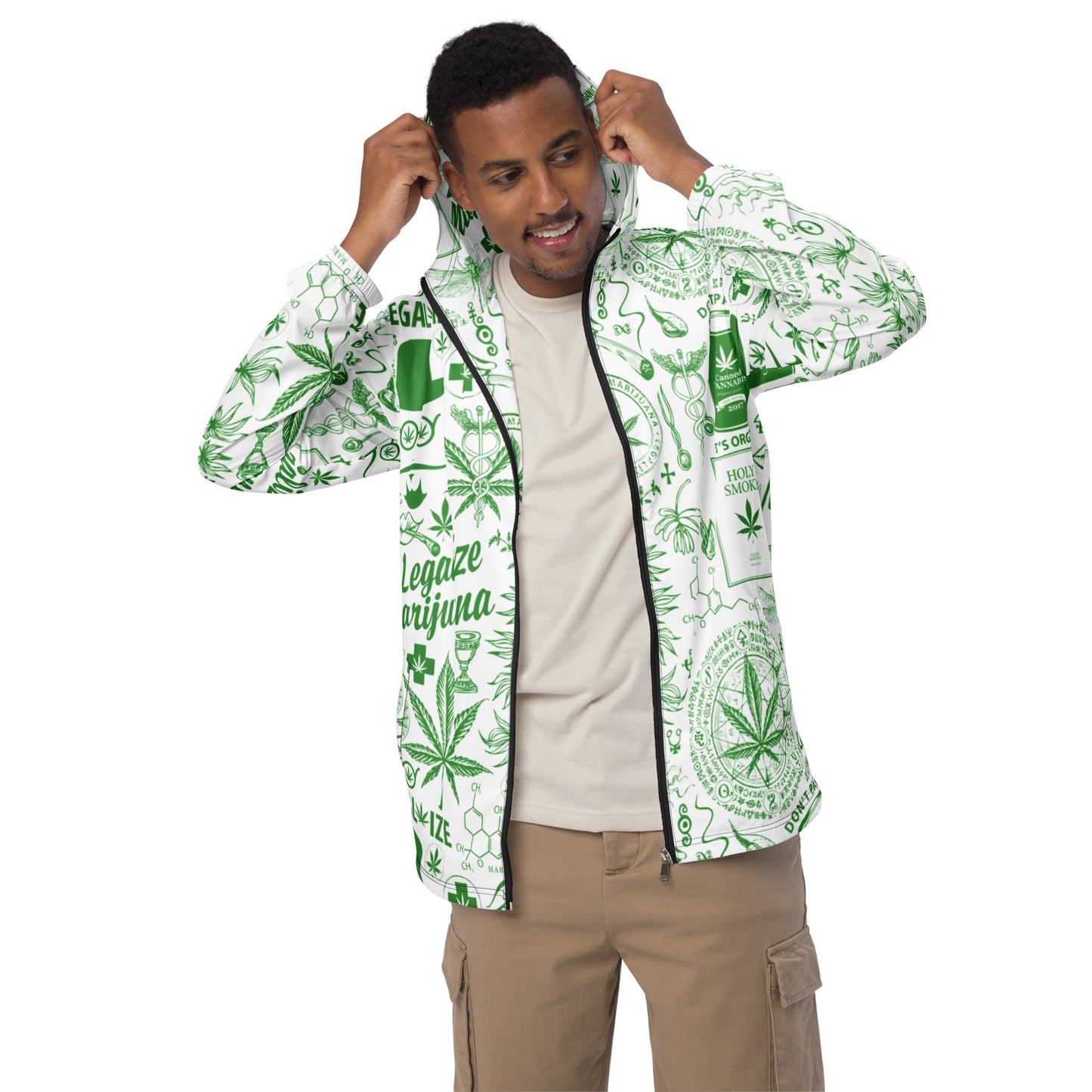 Legalize Marijuana Men’s windbreaker