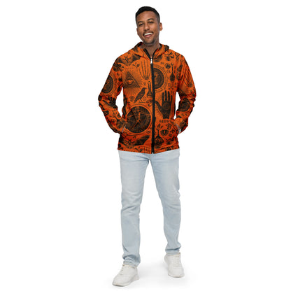 Abstract Satanic Men’s windbreaker