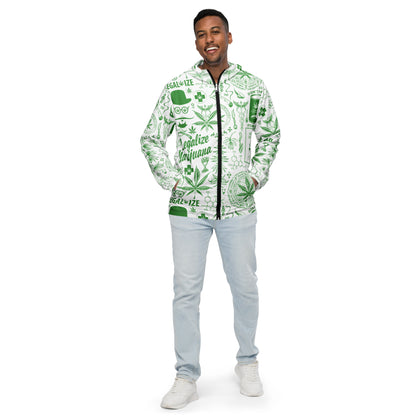 Legalize Marijuana Men’s windbreaker