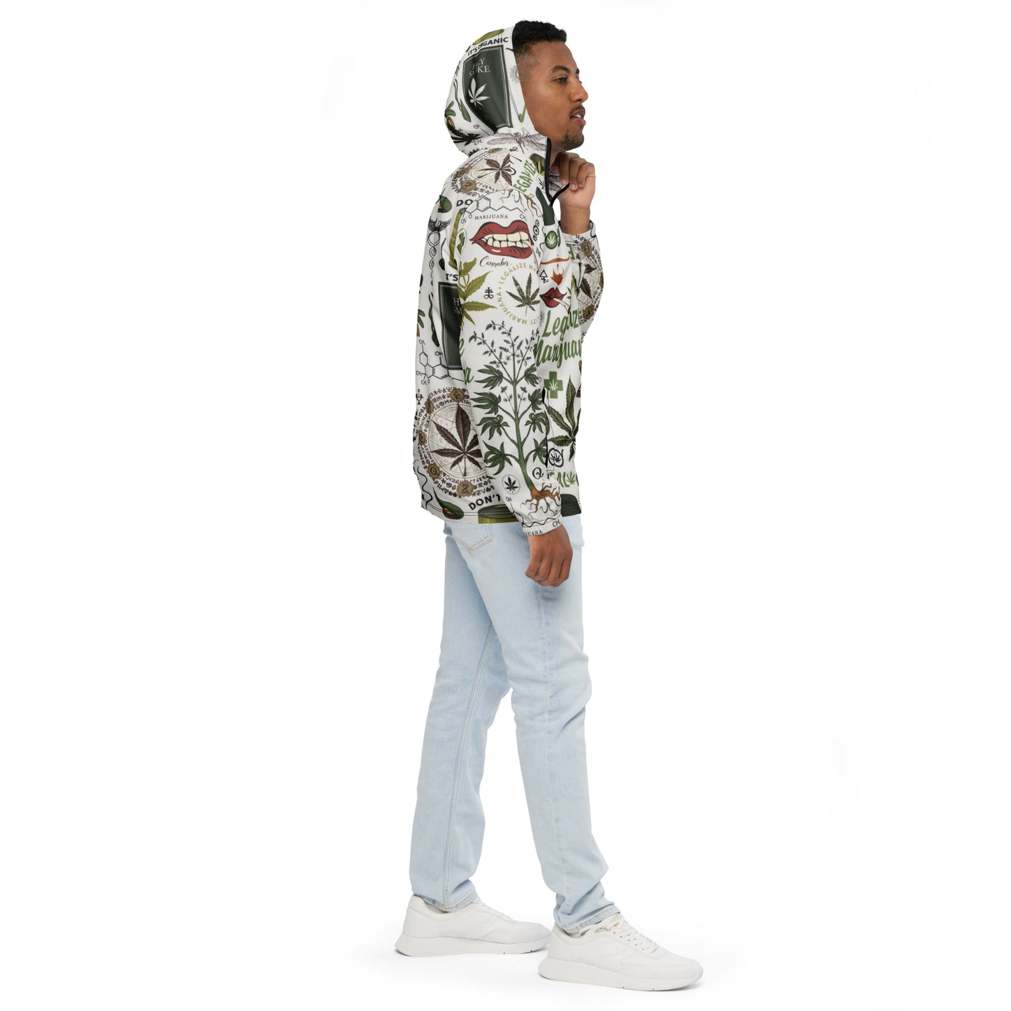 Legalize Marijuana Men’s windbreaker