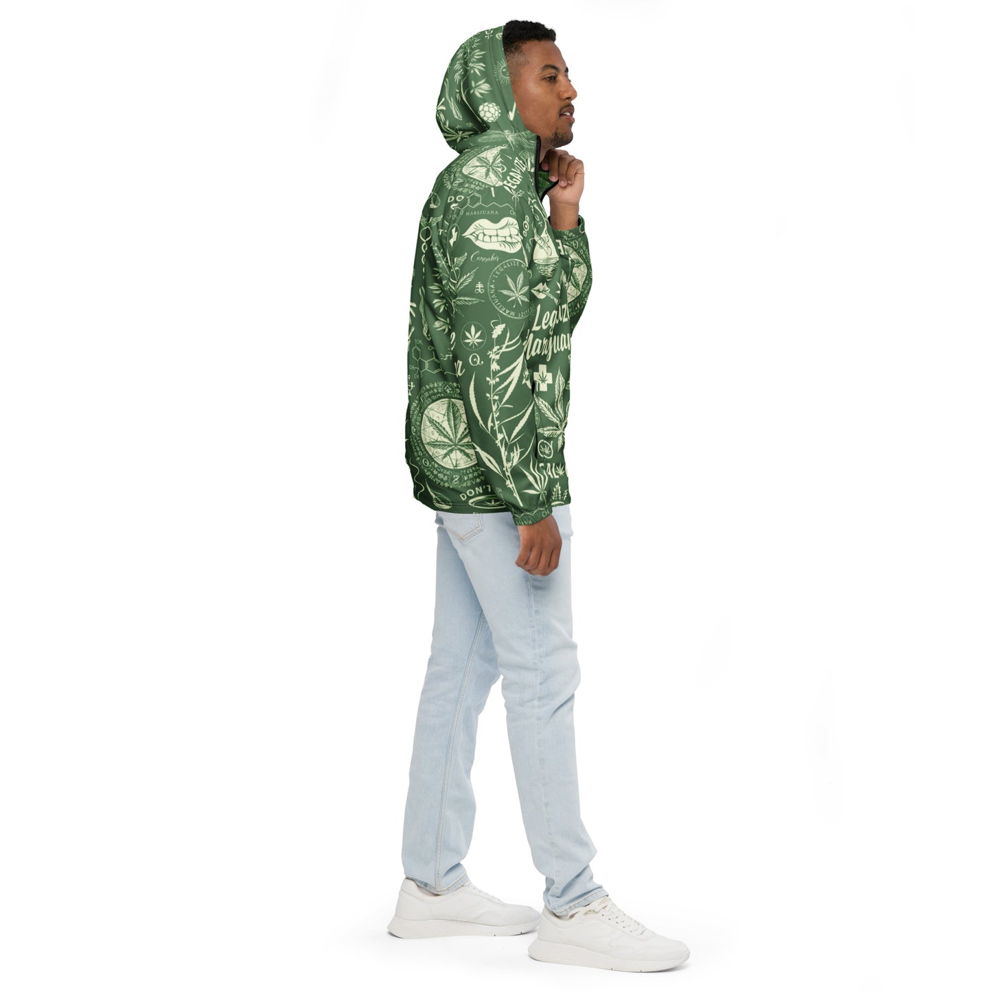 Legalize Marijuana Men’s windbreaker