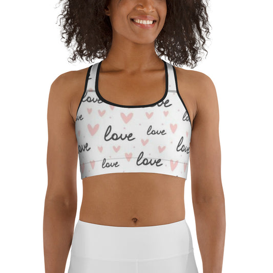 It's All Love Sports bra