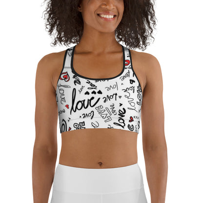 It's All Love Sports bra