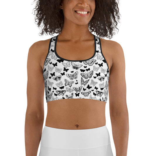 Cute Butterfly Sports bra