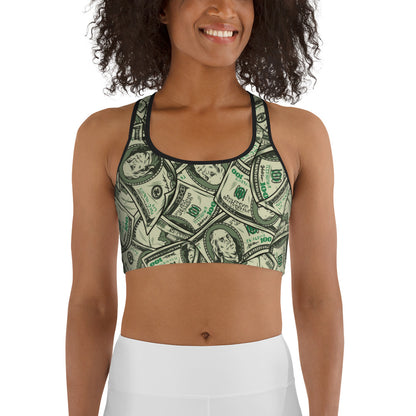 Get To The Money Sports bra