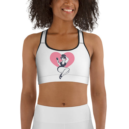 Happy Pinup Girl Sports bra