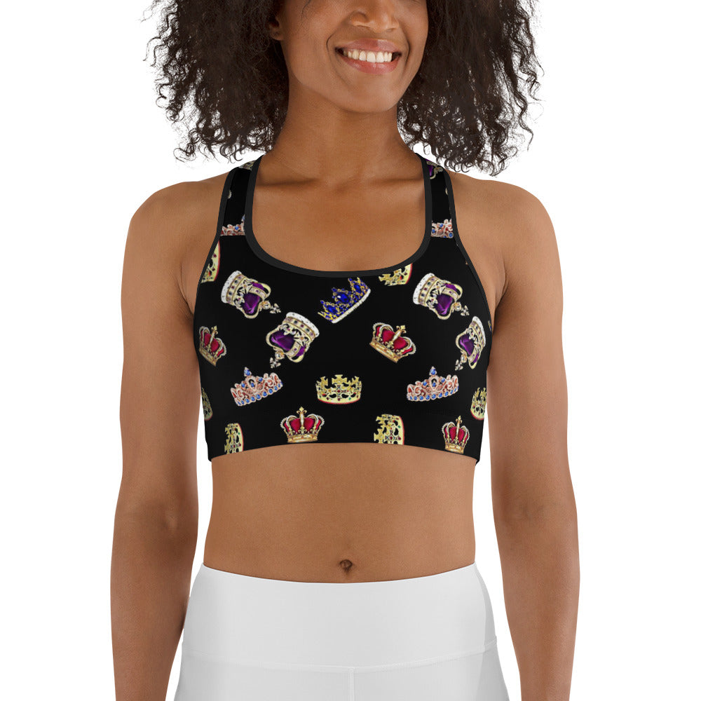 The Royal Crowns Sports bra