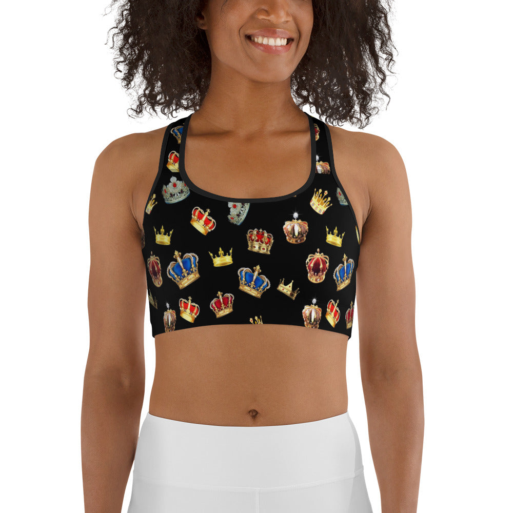 The Royal Crowns Sports bra