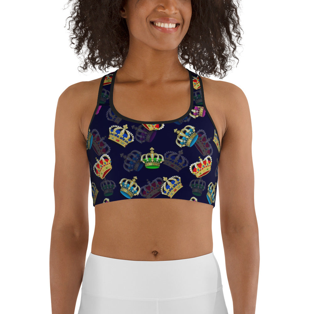 The Royal Crowns Sports bra