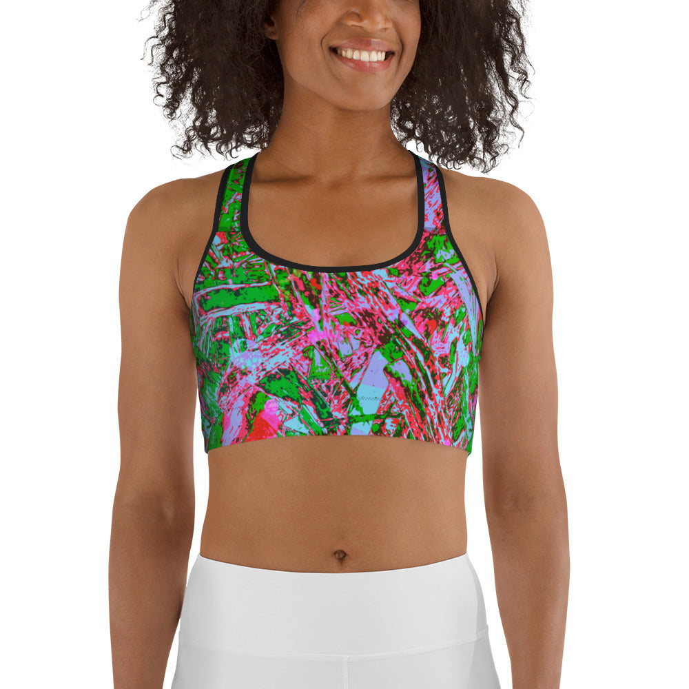 Psychedelic Sports bra