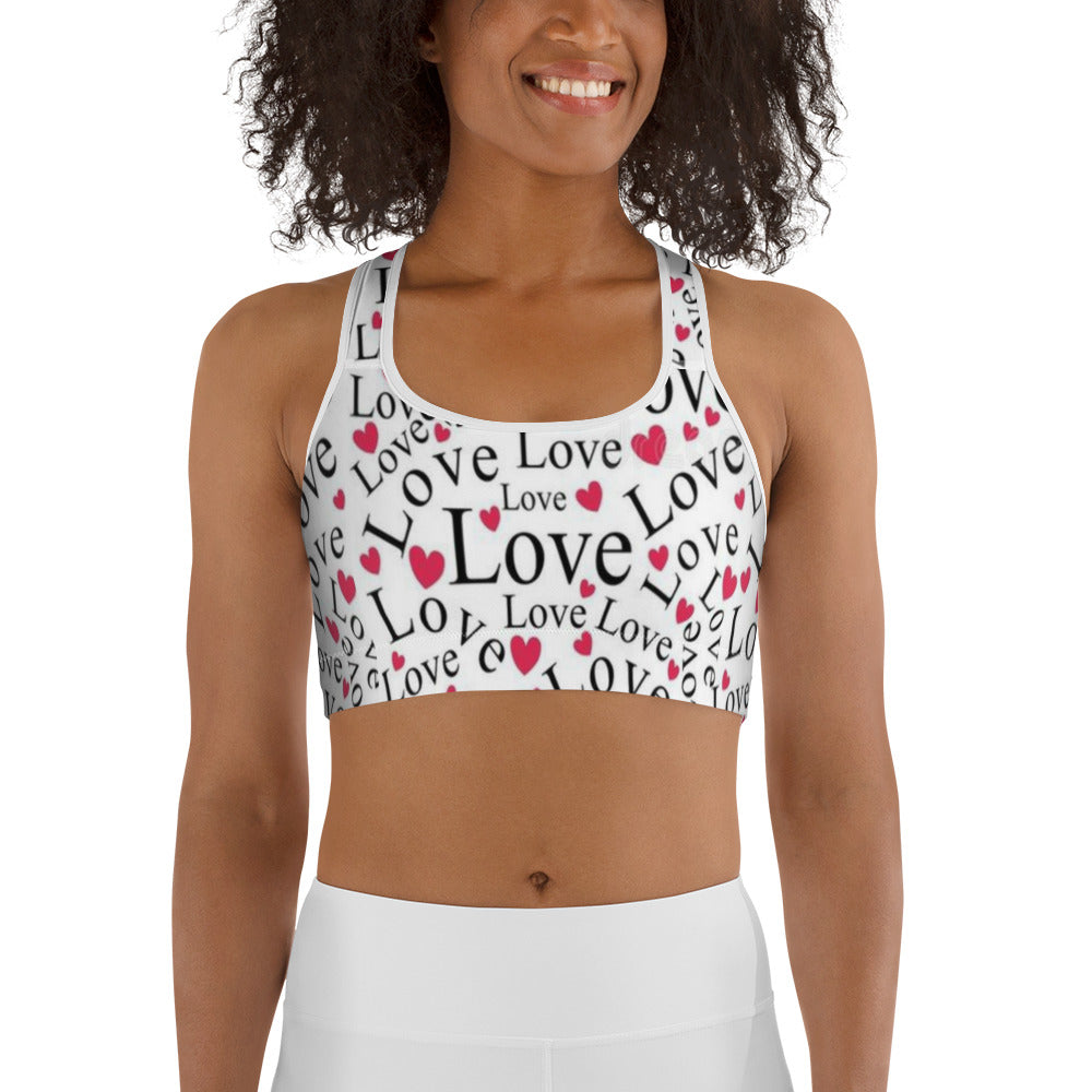 It's All Love Sports bra