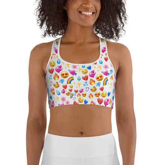 Emoji Sports bra