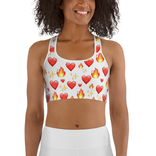 Emoji Sports bra