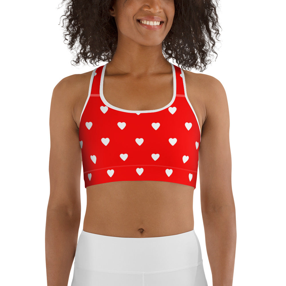 Her Heart Sports bra