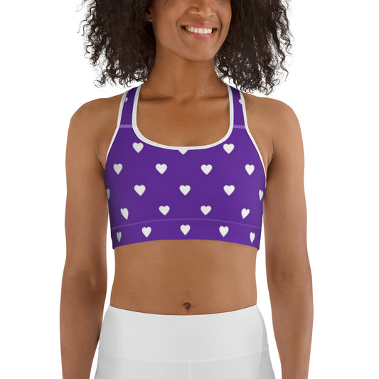 Her Heart Sports bra