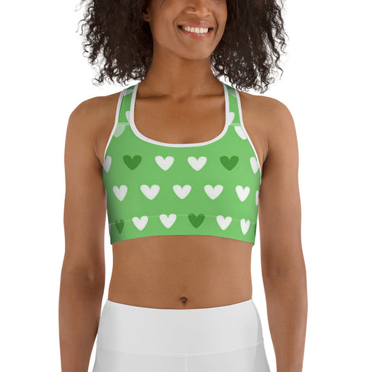 Her Heart Sports bra