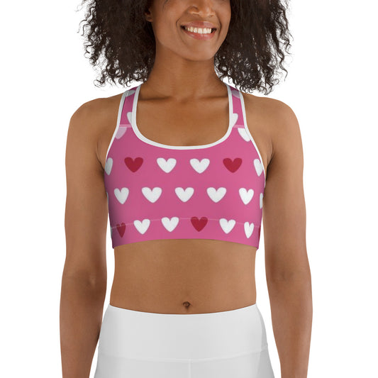 Her Heart Sports bra